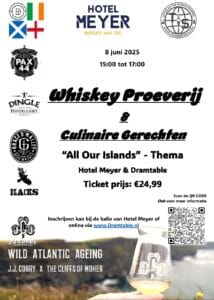 Poster All Our Islands Hotel Meyer - Whiskey Tasting - Dramtable